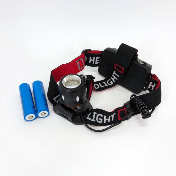 Потужний ліхтар для нічної риболовлі Bailong, Налобний ліхтар для монтажних робіт QB-54