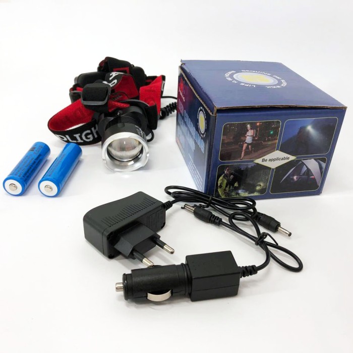 Потужний акумуляторний ліхтарик на голову X-Balog, Led ліхтар на голову Ліхтар діодний ZI-61