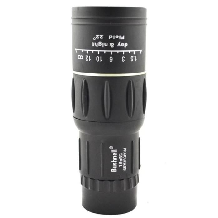 Монокуляр Bushnell 16x52 PowerView монокль, Бушнел, підзорна труба HU-363 з чохлом