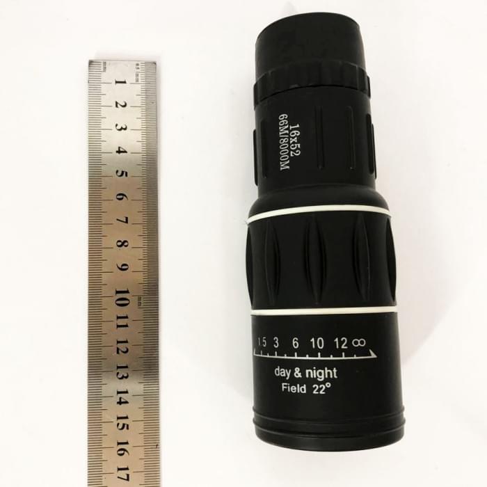 Монокуляр Bushnell 16x52 PowerView монокль, Бушнел, підзорна труба HU-363 з чохлом