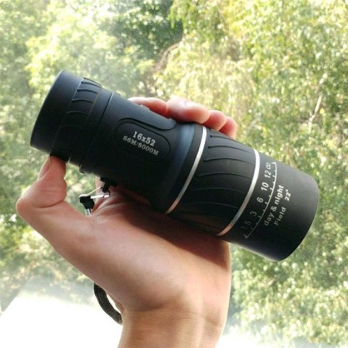 Монокуляр Bushnell 16x52 PowerView монокль, Бушнел, підзорна труба з чохлом KC-90