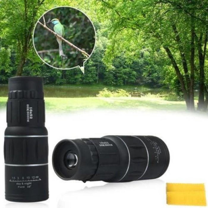 Монокуляр Bushnell 16x52 PowerView монокль, Бушнел, підзорна труба з чохлом PD-42