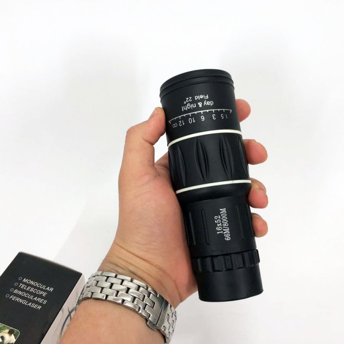 Монокуляр Bushnell 16x52 PowerView монокль, Бушнел, підзорна труба з чохлом QY-89