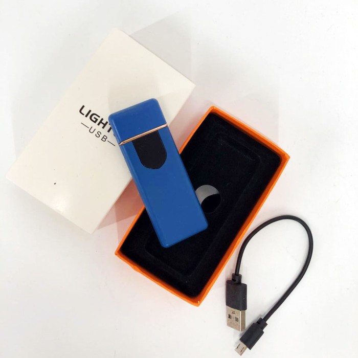 Економічна запальничка з USB зарядкою USB ZGP ABS, Запальничка на DQ-698 день народження
