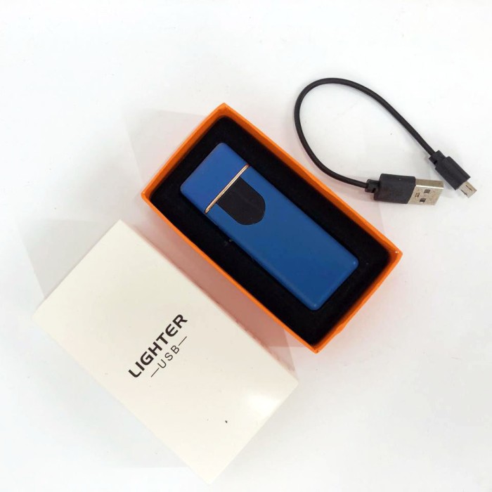 Економічна запальничка з USB зарядкою USB ZGP ABS, Запальничка на DQ-698 день народження