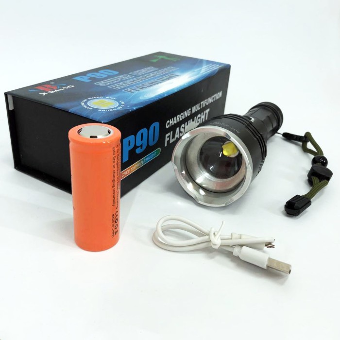 Потужний тактичний ліхтар світлодіодний X-Balog, Багатофункціональний тактичний ліхтар LB-72