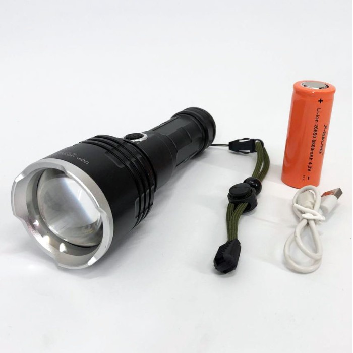 Потужний тактичний ліхтар світлодіодний X-Balog, Багатофункціональний тактичний ліхтар LB-72