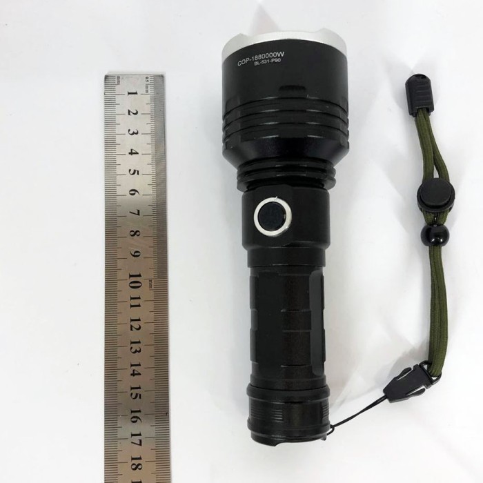 Світильник зі світлодіодним зарядним портом X-Balog BL-531-P90, Потужний ліхтарик для дому із зарядкою NT-93