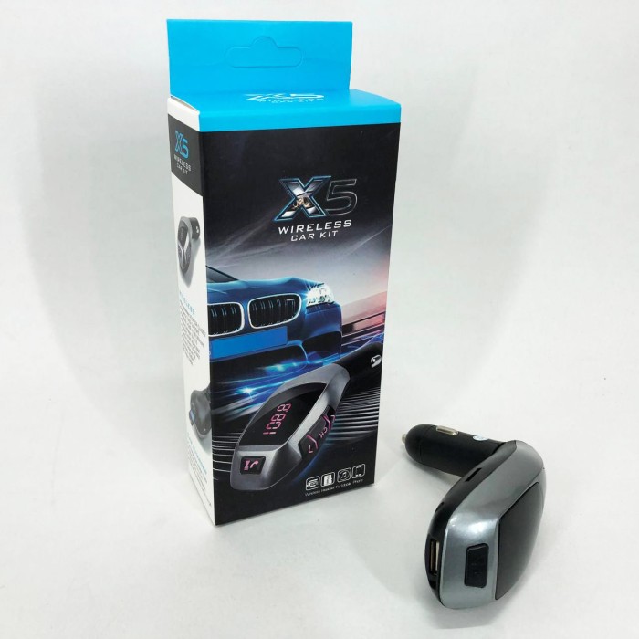 Автомобільний модуль блютуз X5 ВТ, Фм модулятор з хорошим звуком, Пристрій для передачі аудіо в авто BL-26