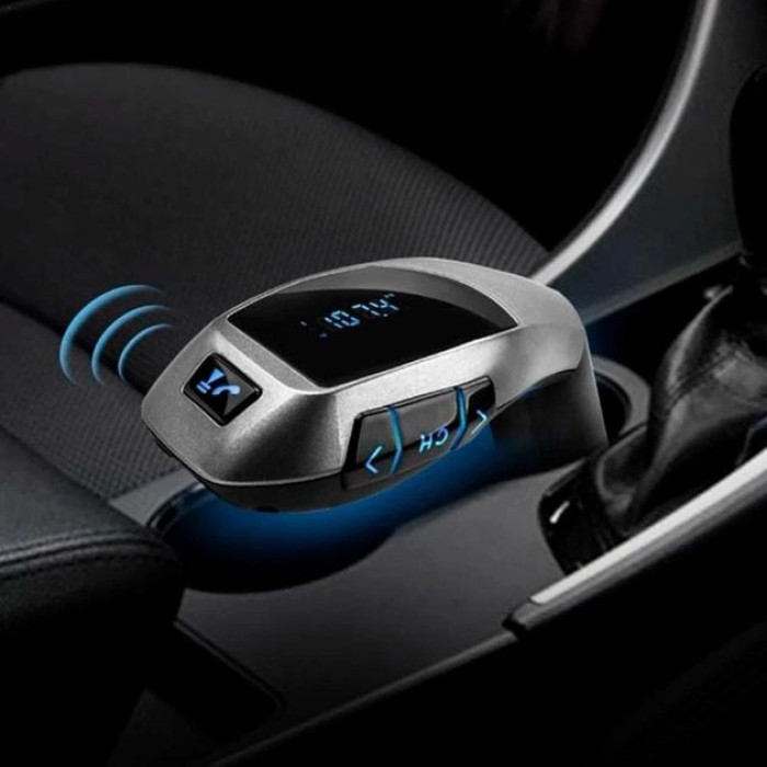 Передавач для автомобільного радіо з Bluetooth, Фм трансмітер модулятор блютуз в прикурювач WN-51
