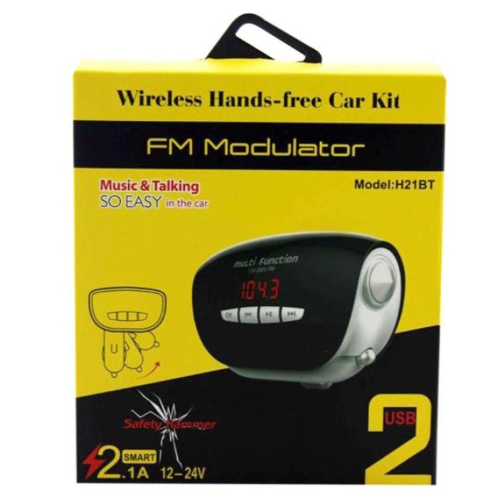 Fm модулятори для телефону, FM-трансмітер з Bluetooth для автомобільної аудіосистеми XE-22
