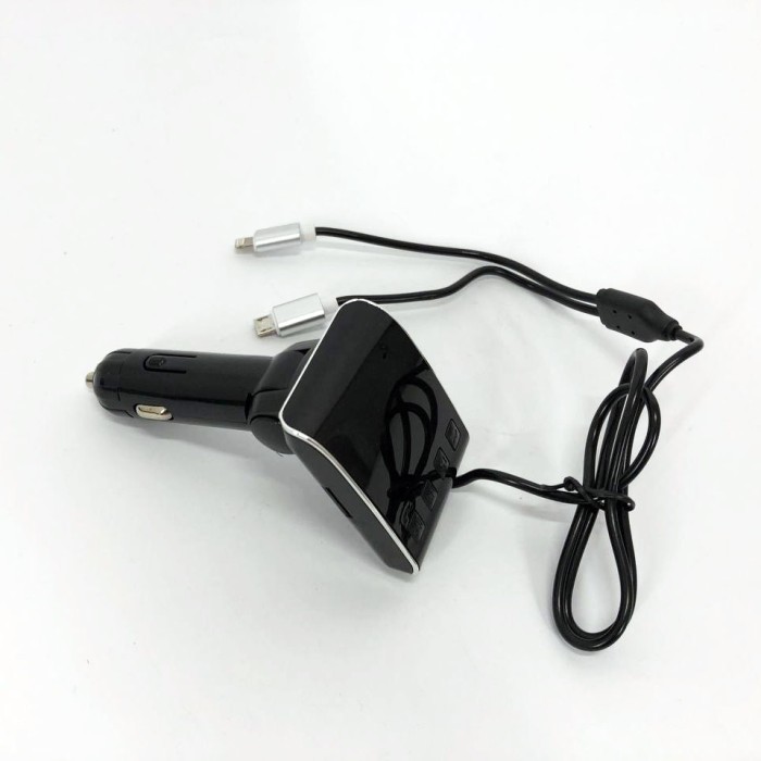 FM модулятор HZ H22 BT для авто з Bluetooth, Авто трансмітер від прикурювача, Bluetooth фм передавач