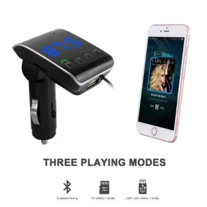 Пристрій для прослуховування музики в автомобілі, Трансмітер для машини в прикурювач RH-46