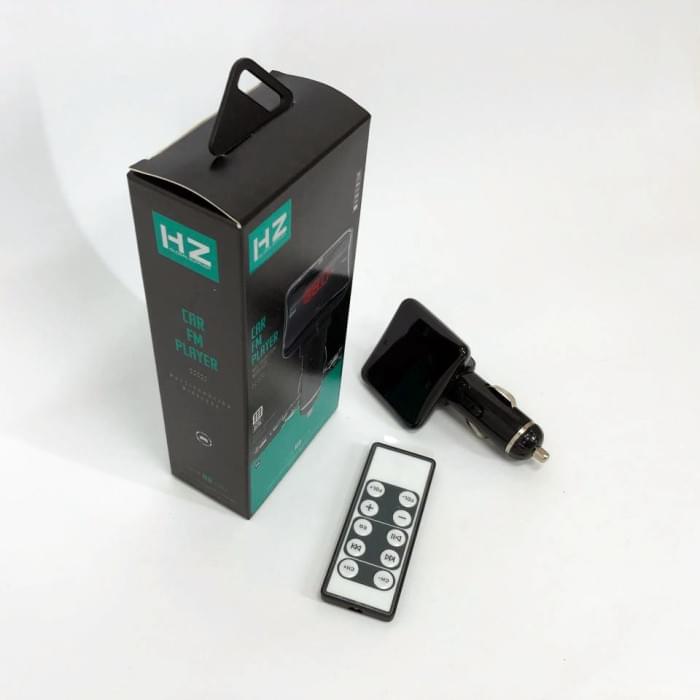 Фм трансмітер для авто з блютуз HZ H9, Фм модулятор з флешкою ​​від прикурювача, Fm WL-497 блютуз трансмітер