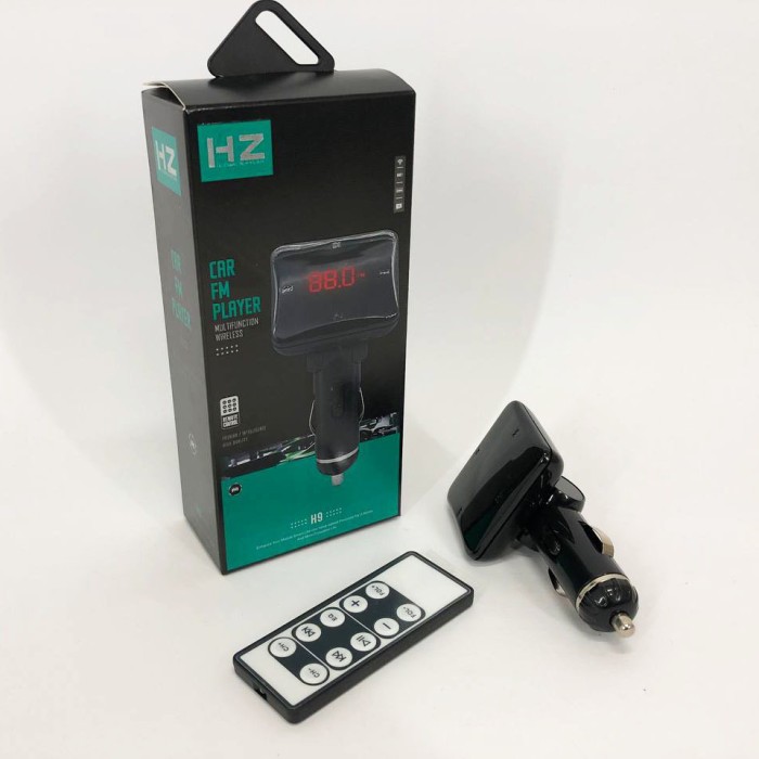 Пристрій для передачі аудіо в авто HZ H9, Фм трансмітер bluetooth, Пристрій в машину для музики TU-44