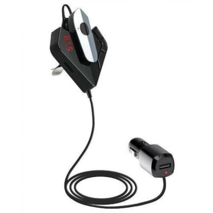 Пристрій для прослуховування аудіо в машині FM V11 BT, Fm-модулятор хороший звук, Кращий fm трансмітер VS-80