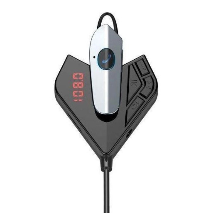 Пристрій для прослуховування аудіо в машині FM V11 BT, Fm-модулятор хороший звук, Кращий fm трансмітер VS-80