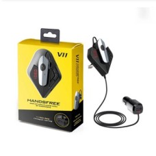Трансмітер FM V11 BT з Bluetooth гарнітурою модулятор, блютуз фм передавач для автомагнітоли