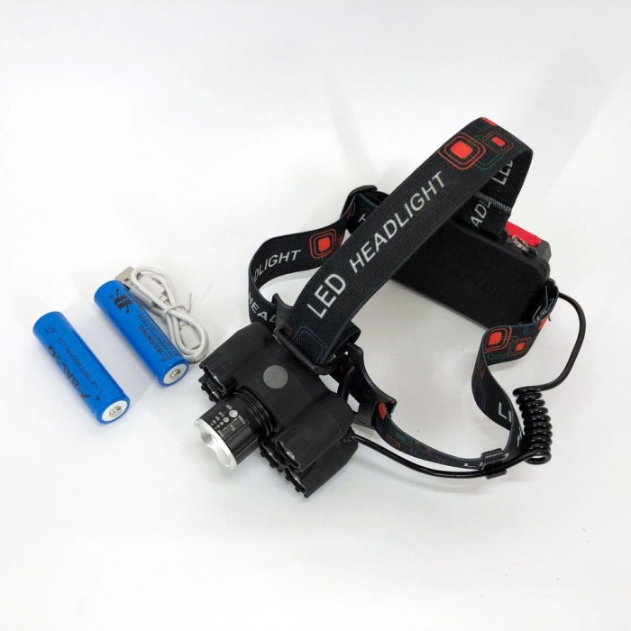 Ліхтар для нічної їзди Bailong BL-T78, Професійний світлодіодний ліхтарик на голову PU-21