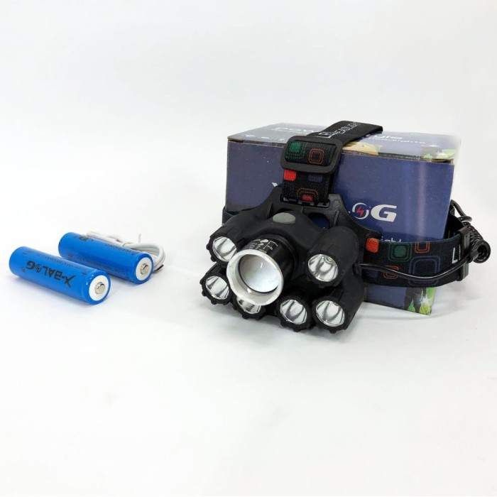 Ліхтар для нічної їзди Bailong BL-T78, Професійний світлодіодний ліхтарик на голову PU-21