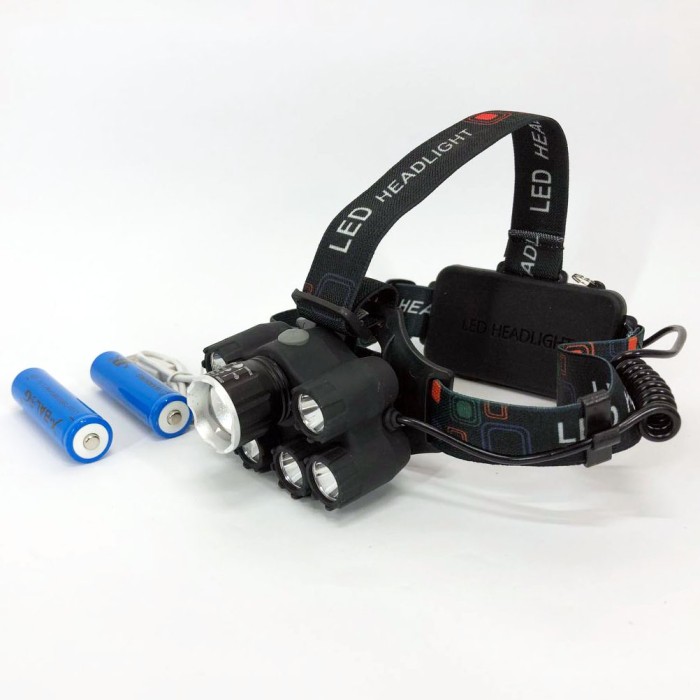 Ліхтар для нічної їзди Bailong BL-T78, Професійний світлодіодний ліхтарик на голову PU-21