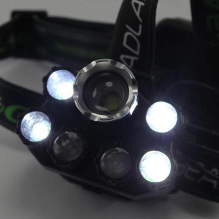 Ліхтар для нічної їзди Bailong BL-T78, Професійний світлодіодний ліхтарик на голову PU-21