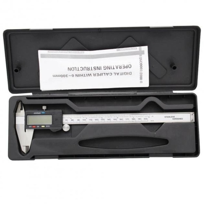 Штангенциркулі електронні канавкові, Електронний штангенциркуль 150мм з дисплеєм, Штангенциркуль 150мм SF-22