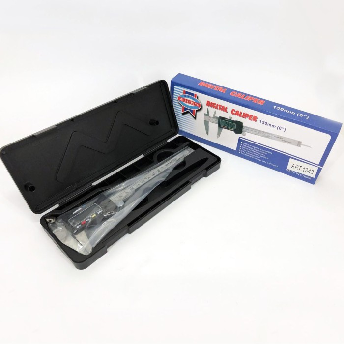 Електронний цифровий Штангенциркуль Digital Caliper 0-150 мм з LCD дисплеєм у кейсі мікрометр електронний