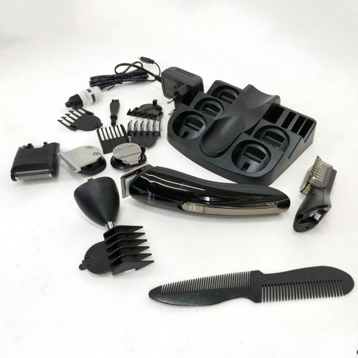 Практична машинка для стрижки волосся Kemei KM-600, Професійна бритва-машинка для стрижки волосся SC-65