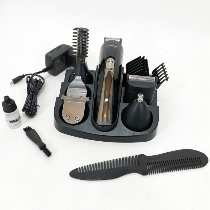 Професійна акумуляторна машинка Акумулятор Kemei, Машинка для стрижки посіченого волосся ZE-39