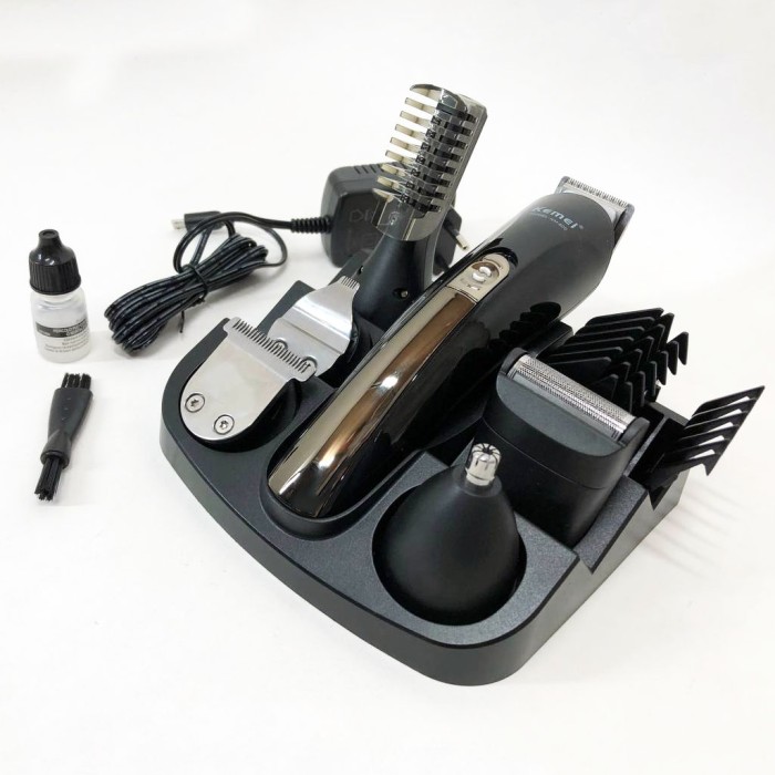 Професійна акумуляторна машинка Акумулятор Kemei, Машинка для стрижки посіченого волосся ZE-39