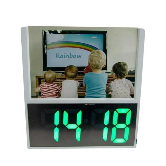 Годинники настільний з підсвіткою DS-6608, Настільний годинник з led підсвіткою, EP-589 Годинники електронні