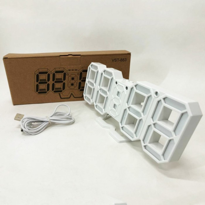 Годинник зі світловим дисплеєм VST-883, Класичний настільний годинник настільний класний JS-77