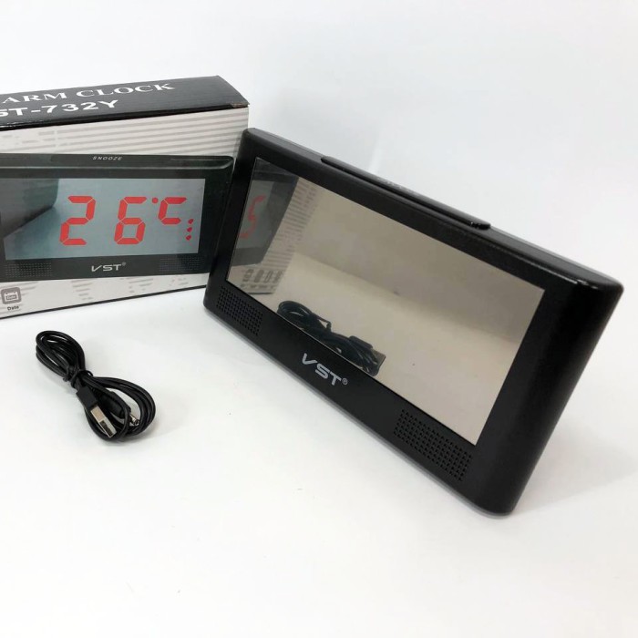 LED настільний годинник, Настільний годинник з будильником електронний цифра OC-90