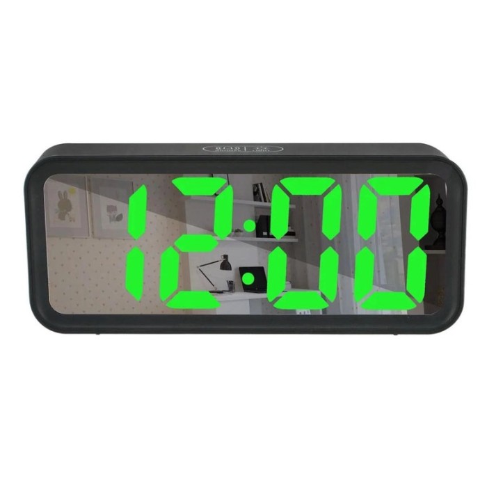 Настільний годинник для дому DT-6508, Настільний годинник LED на батарейках LED SE-19