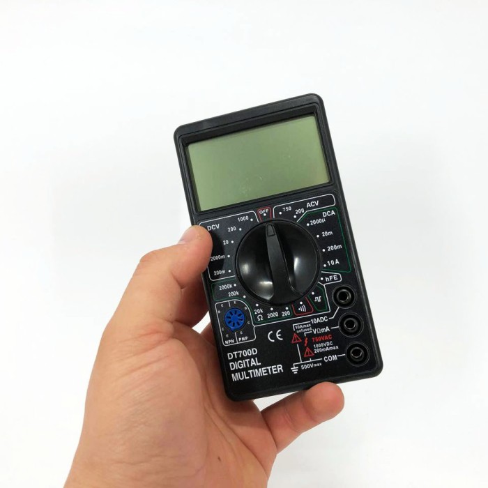 Мультиметр індикатор напруги Digital Tech DT700D, Мультиметри цифрові, Цифровий мультиметр AI-791 для дому
