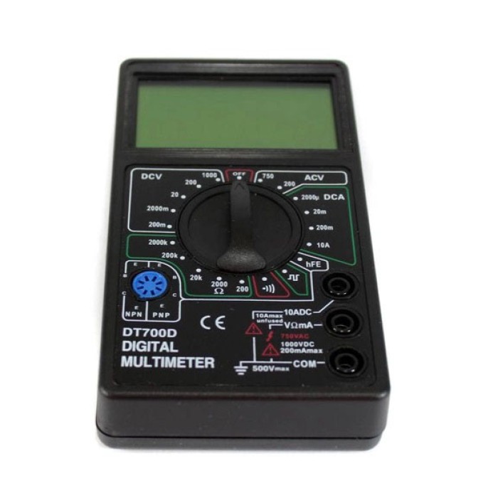 Мультиметр індикатор напруги Digital Tech DT700D, Мультиметри цифрові, Цифровий мультиметр AI-791 для дому