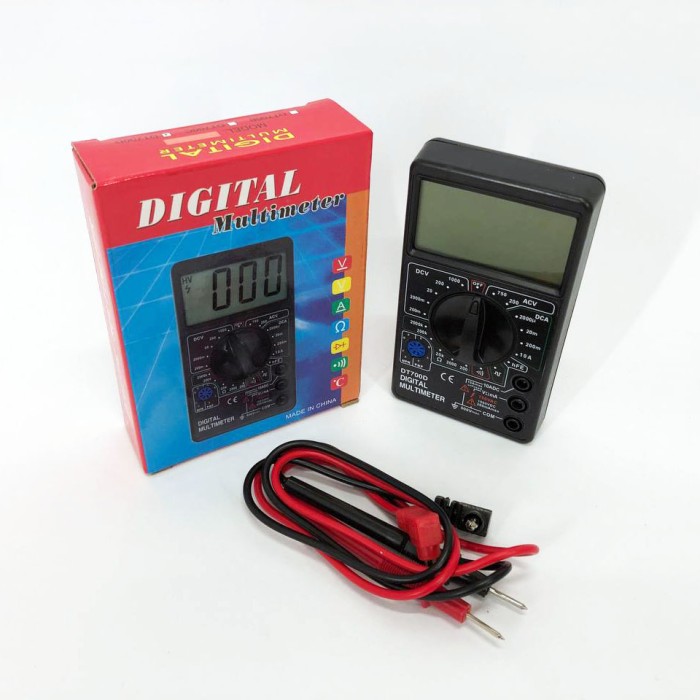 Мультиметр індикатор напруги Digital Tech DT700D, Мультиметри цифрові, Цифровий мультиметр AI-791 для дому