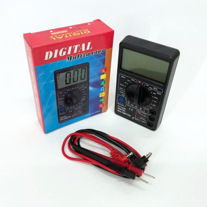 Мультиметр індикатор напруги, Точний тестер напруги, Мультиметр цифровий універсальний цифровий тестер MO-35
