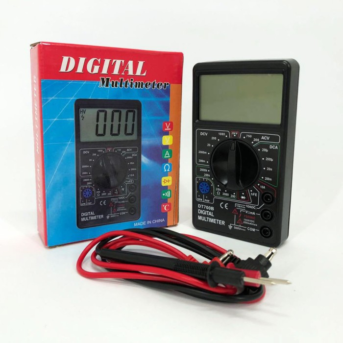 Точні цифрові мультиметри Digital DT700B, Тестер перевірки напруги, Мультиметр з PD-556 підсвічуванням дисплея