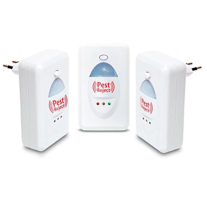 Реально працюючий ультразвуковий відпугувач мишей, Відлякувач від тарганів в розетку JF-34