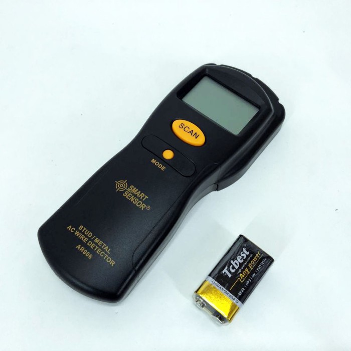 Шукач прихованої проводки та металу AR 906, детектор, індикатор, шукач, сканер ZV-69