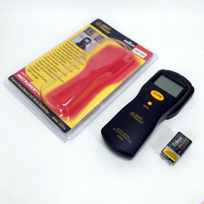 Шукач прихованої проводки та металу AR 906, детектор, індикатор, шукач, сканер ZV-69