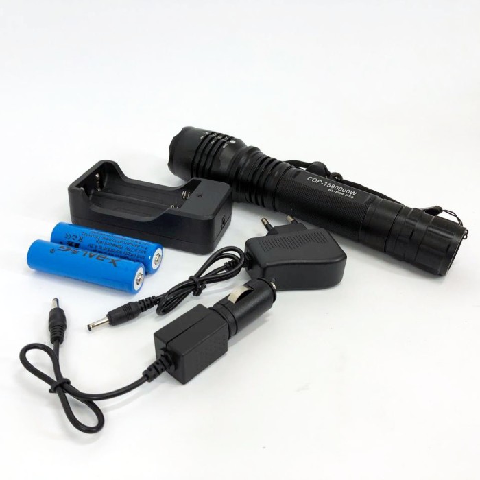 Точковий ручний ліхтар Bailong BL-P08-P50, Ручний аварійний ліхтар cob VW-40