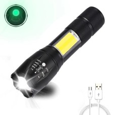 Ліхтар протиударний водонепроникний, Ліхтар батарейний портативний світлодіодний, Сильний ліхтарик JC-21