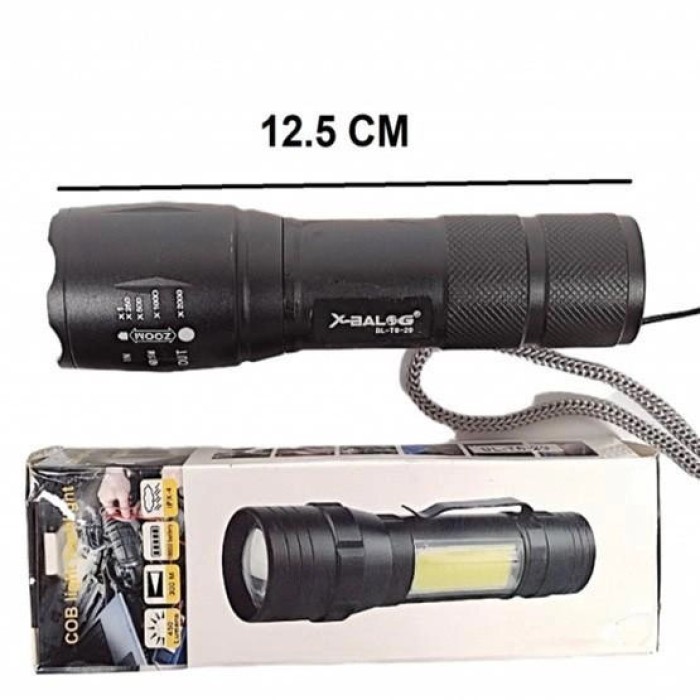 Ліхтарик police оригінал, Ручний ліхтар з 18650 акумулятором, Ліхтар з регулюванням променя IA-16