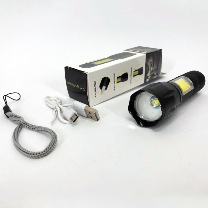 Ліхтар переносний з світлодіодною лампою Bailong, Потужний ліхтар для риболовлі Дуже яскравий DW-42