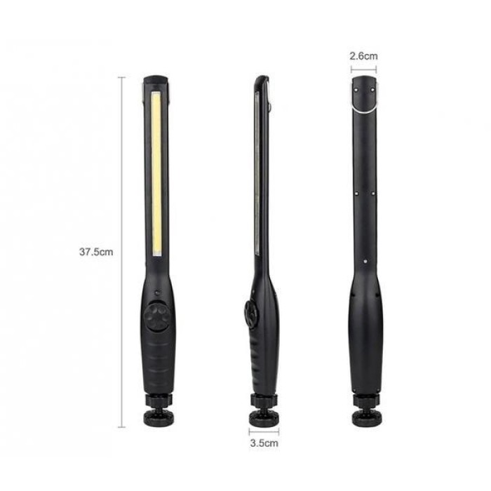 Кемпінговий переносний акумуляторний ліхтар Bailong BL-821 COB, Потужний ліхтар для риболовлі MZ-39