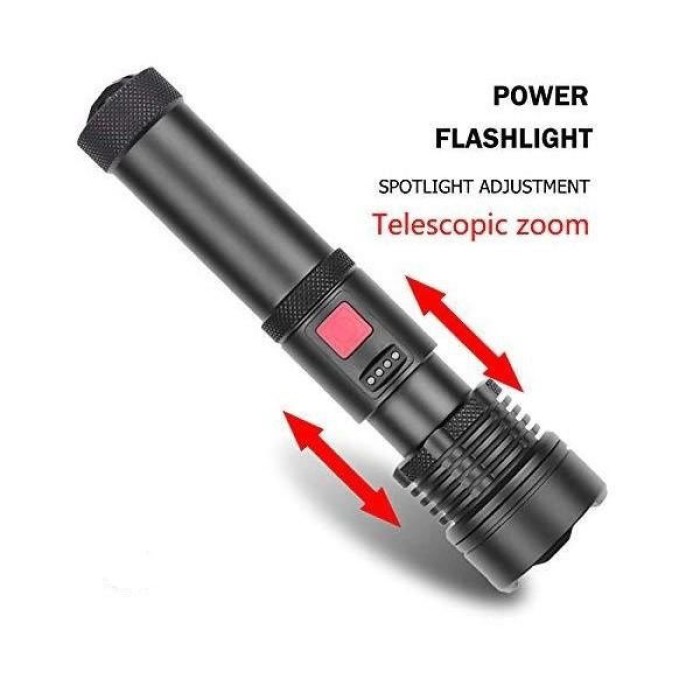 Кишеньковий тактичний ліхтар X-Balog BL-X72-P90 LED ліхтар переносний акумуляторний RI-34