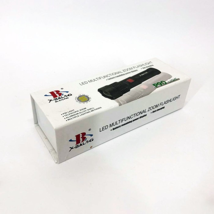 Ліхтар ручний металевий X-Balog BL-X72-P90, Ручний аварійний ліхтар із захистом від пилу PT-54